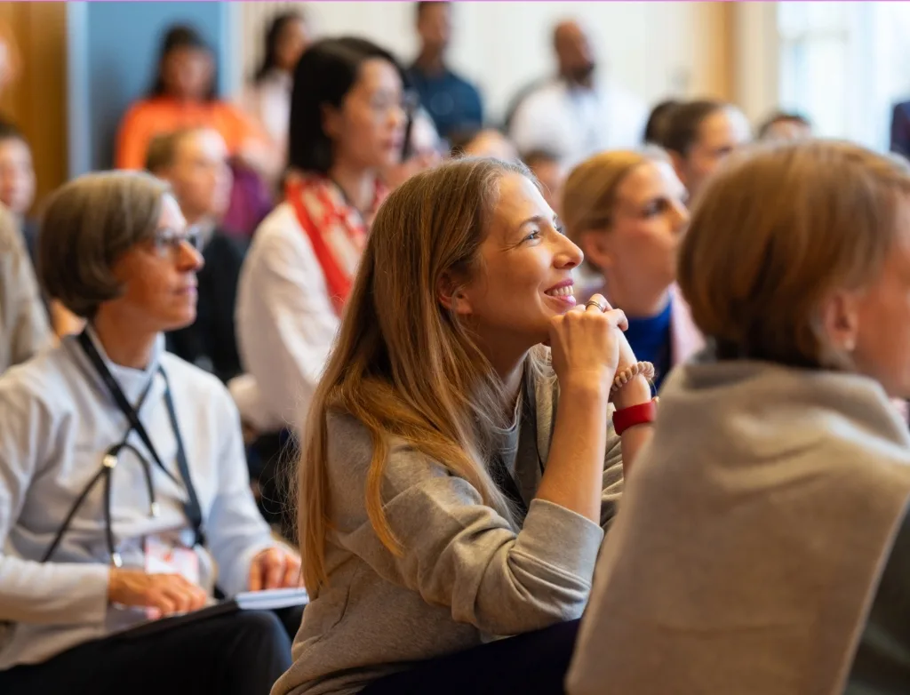 Frederik G. Pferdt with audience